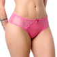 Panty coordinable de corte hipster con puente de algodón rosa 74620 Carnival